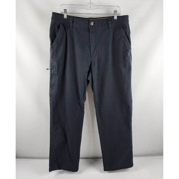 Legendary Outfitters Pants Mens 36x29 Black Chino Straight Fit Pants - Picture 1 of 8